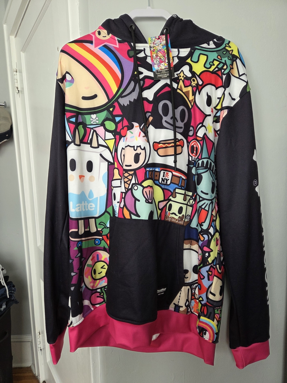 NWT tokidoki x FreshHoods Limited Edition Character Hoodie 2XL